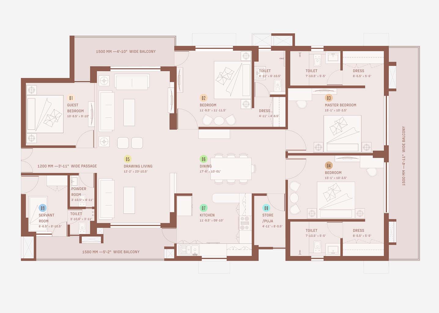 Floor Plan Level 3